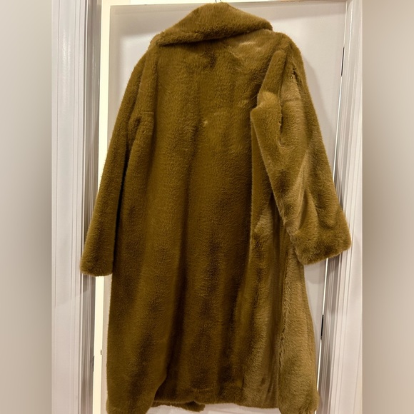 Mango Faux Fur Coat - Picture 8 of 9